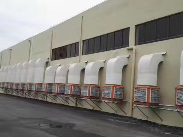 手提袋廠(chǎng)加工廠(chǎng)廠(chǎng)房車(chē)間環(huán)?？照{降溫工程