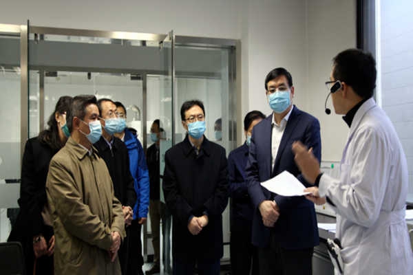 最高人民檢察院副檢察長(zhǎng)張雪樵一行調(diào)研考察環(huán)境監(jiān)測(cè)總站！